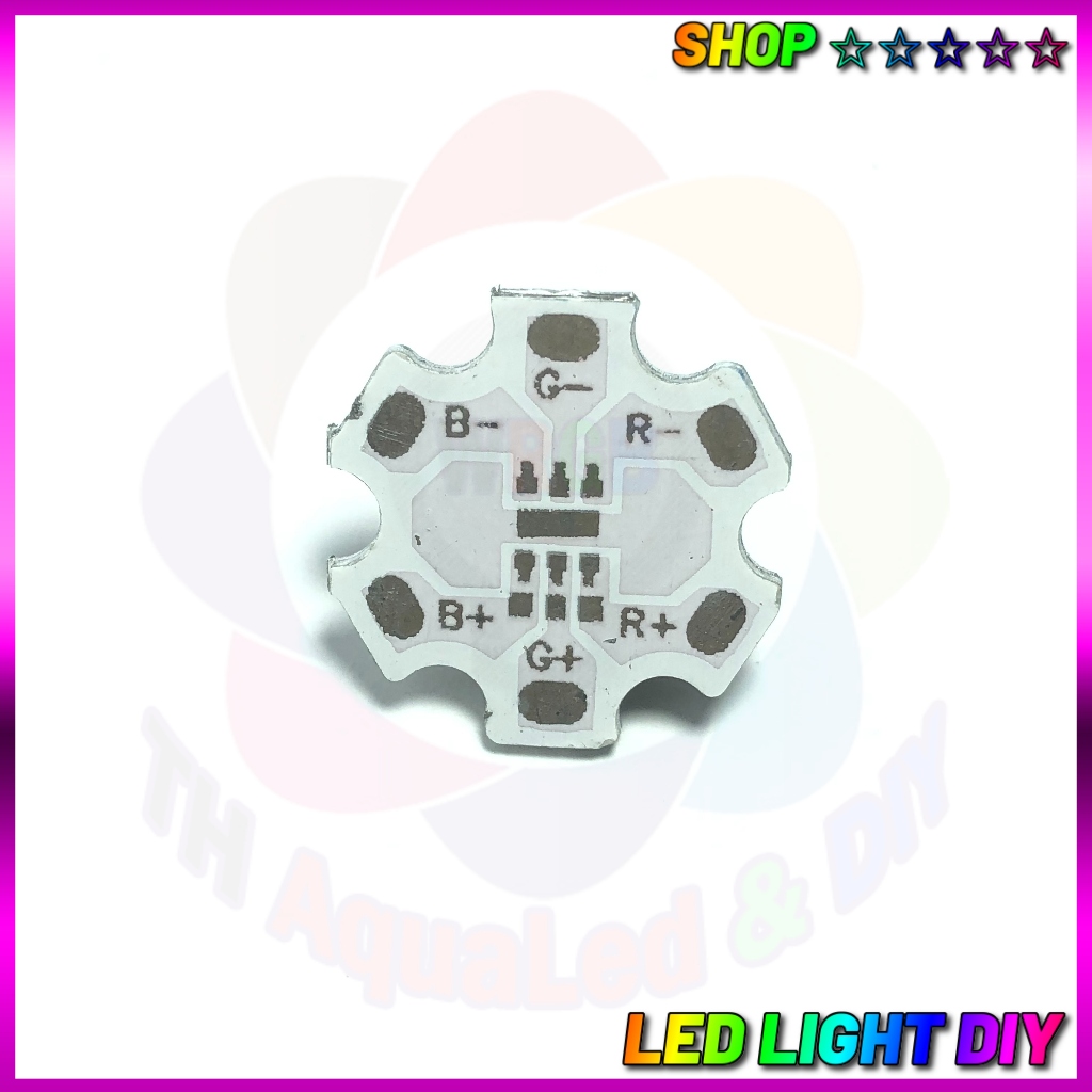 Mạch led 3535 RGB 6 chân đế led Cree 3 kênh sử dụng cho chip led 3535 RGB chuẩn dày ít hao nguồn tối