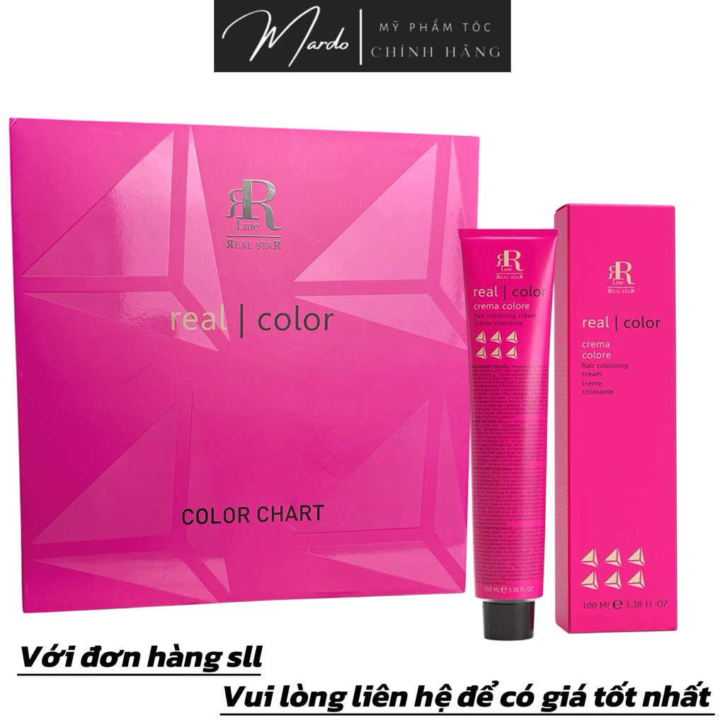 MÀU NHUỘM THÔNG MINH REAL STAR HAIR COLOR 100ML