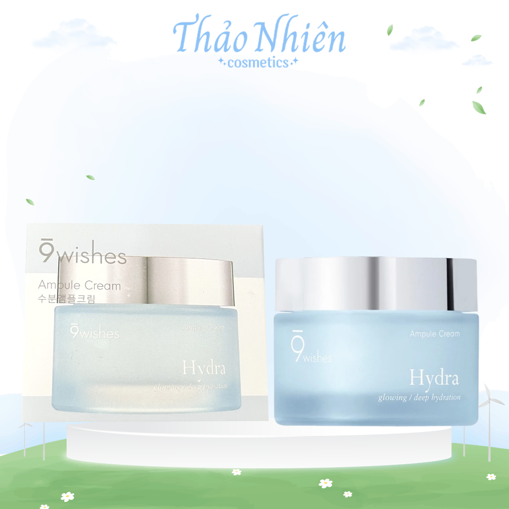 Kem dưỡng ẩm 9 Wishes Hydra Ampule Cream
