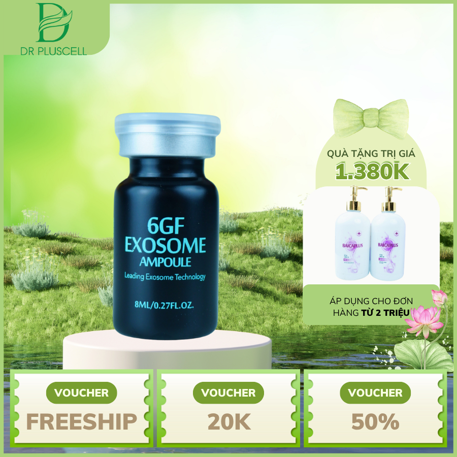 Dr Pluscell Tế bào gốc 6GF Exosome Ampoule 8ml