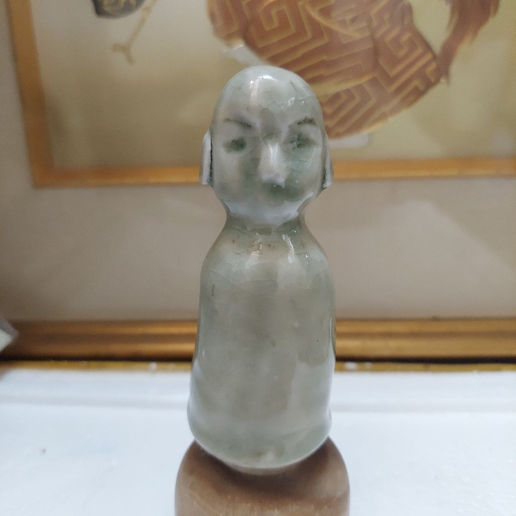Tượng Phật Jizo_ tượng gốm sứ_ tượng decor_ shopsuutamdocla11