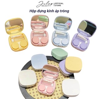 Hộp Đựng Kính Áp Tròng Bằng Nhựa Có Gương Tiện Dụng Khi Đi Du Lịch - JULEPBEAUTY
