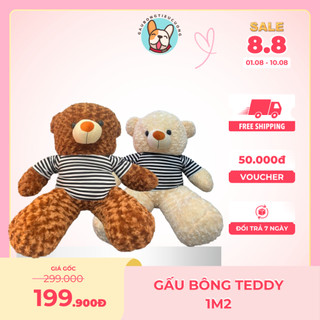   RẺ VÔ ĐỊCH  Gấu Bông Khổng Lồ Teddy 1m2 Gấu Bông Teddy 1m2 Siêu To Khổng Lồ Giá Siêu Rẻ 