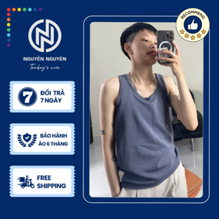 Áo Ba Lỗ Lót Nịt Nẹp Ngực Khóa Cài Tomboy Dáng Dài Trắng Đen Nam Tròng Cổ Thể Thao Bigsize Nguyễn Nguyên Tomboy's Wear