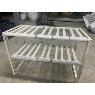 Kệ Gầm Bếp Để Xoong Nồi Chảo Đa Năng, Kệ Để Đồ Nhà Bếp Gầm Tủ Bếp Tiết Kiệm Không Gian