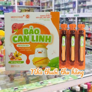  Siro mát gan BẢO CAN LINH hỗ trợ thanh nhiệt  giải độc mát gan  giảm mụn nhọt rôm sảy mẩn ngứa 