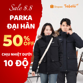 [Link mới] Áo Phao Nam Nữ Parka Tabalo Chống Nước, Áo Khoác Phao Đại Hàn Trần Bông Cực Dày, Áo Ấm Mùa Đông Đi Tuyết