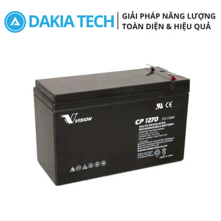 Ắc quy Vision 12V 7Ah Model CP1270