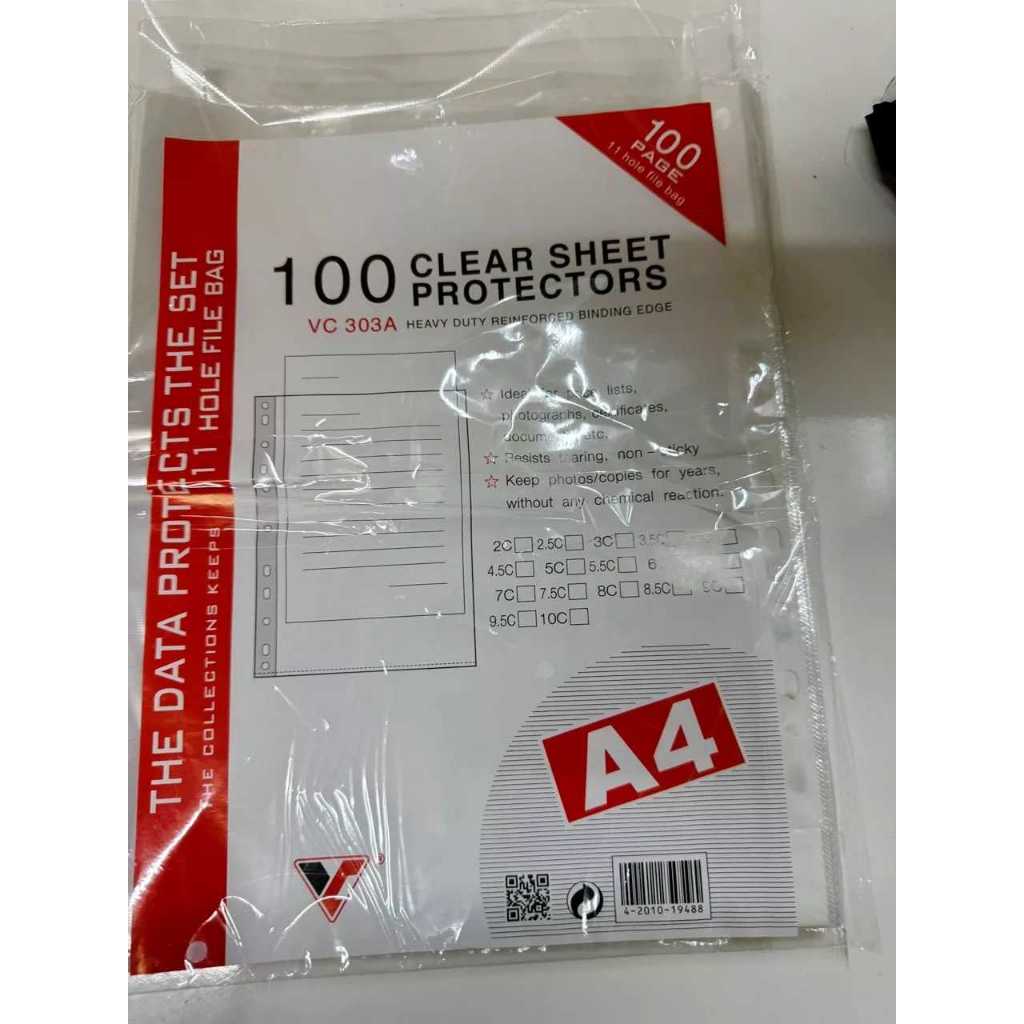 Bìa Lỗ A4 Đựng Hồ Sơ tài liệu (bìa lá lỗ 27k) bìa 60 lá bìa 100 lá tiện dụng