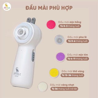 BỘ CẮT DŨA MÓNG TAY CHO BÉ MOAZ BÉBÉ
