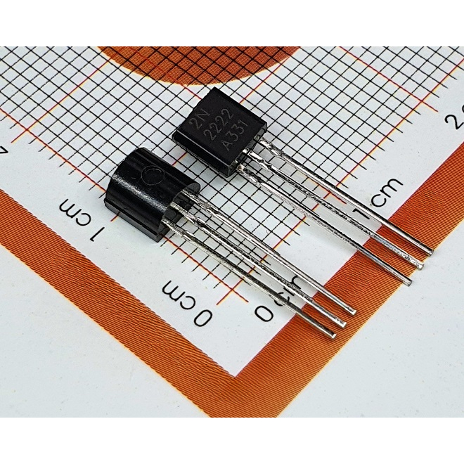 2N2222 NPN Transistor 600mA 40V TO-92