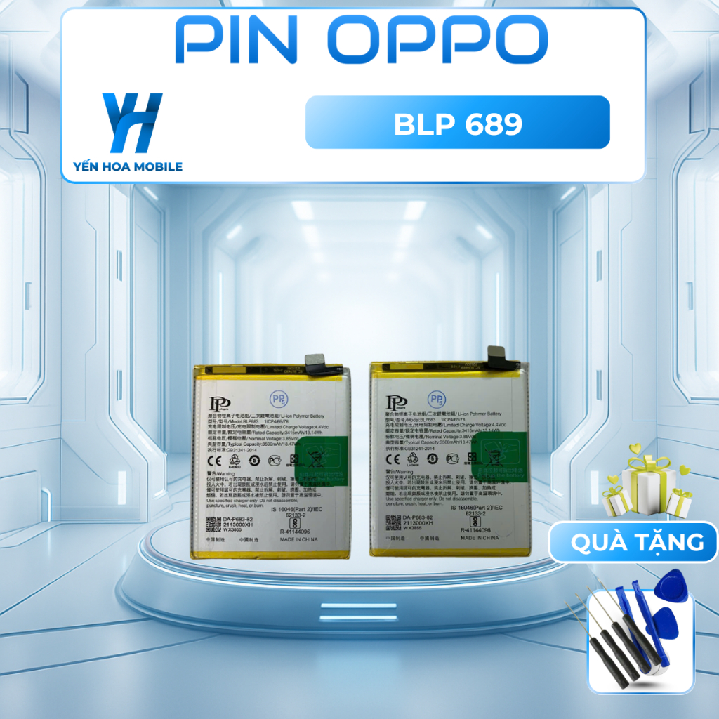 Pin Oppo BLP689 Cho K1 / R15X / RX17 Neo Dung Lượng Chuẩn - Bảo Hành 6 Tháng