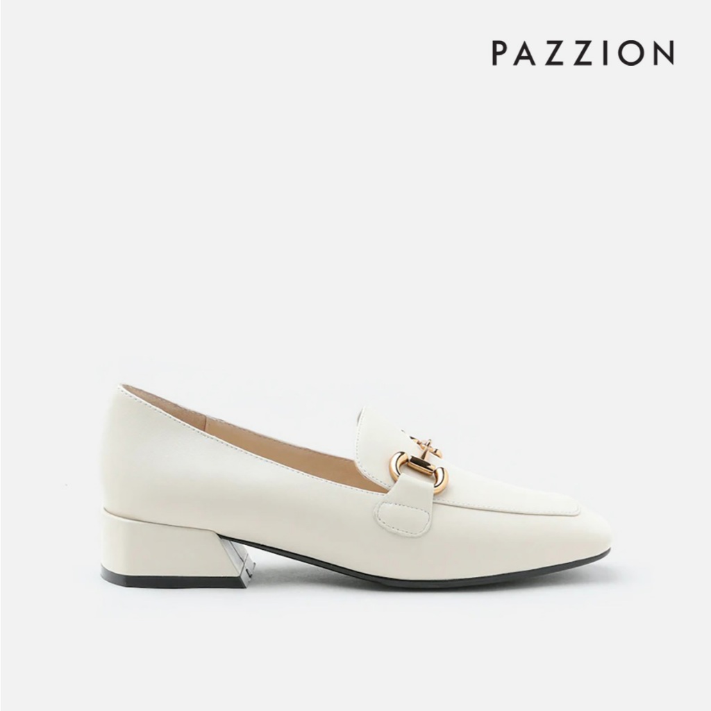 Giày loafers PAZZION Weave Effect Leather Loafers