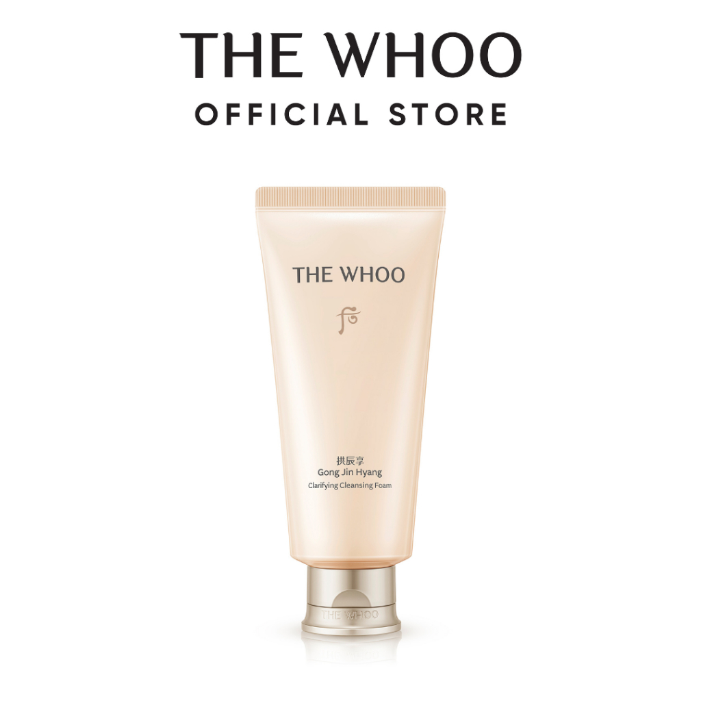 [THE WHOO OFFICIAL] Sữa rửa mặt bọt mịn sạch sâu và dưỡng ẩm THE WHOO Gongjinhyang Clarifying Cleansing Foam 180ml | BigBuy360 - bigbuy360.vn