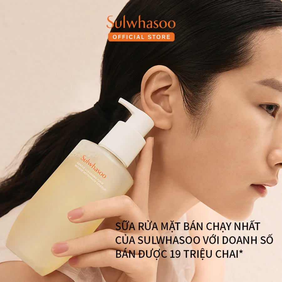 [Top 1 bán chạy] Sữa rửa mặt sạch sâu, dịu nhẹ Sulwhasoo Gentle Cleansing Foam 50ml mẫu mới - AB Authentic | BigBuy360 - bigbuy360.vn