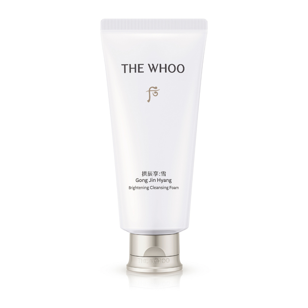 [THE WHOO OFFICIAL] Sữa rửa mặt dưỡng trắng, sạch bụi bẩn dầu nhờn Whoo Gong Jin Hyang Brightening Cleansing Foam 180ml | BigBuy360 - bigbuy360.vn