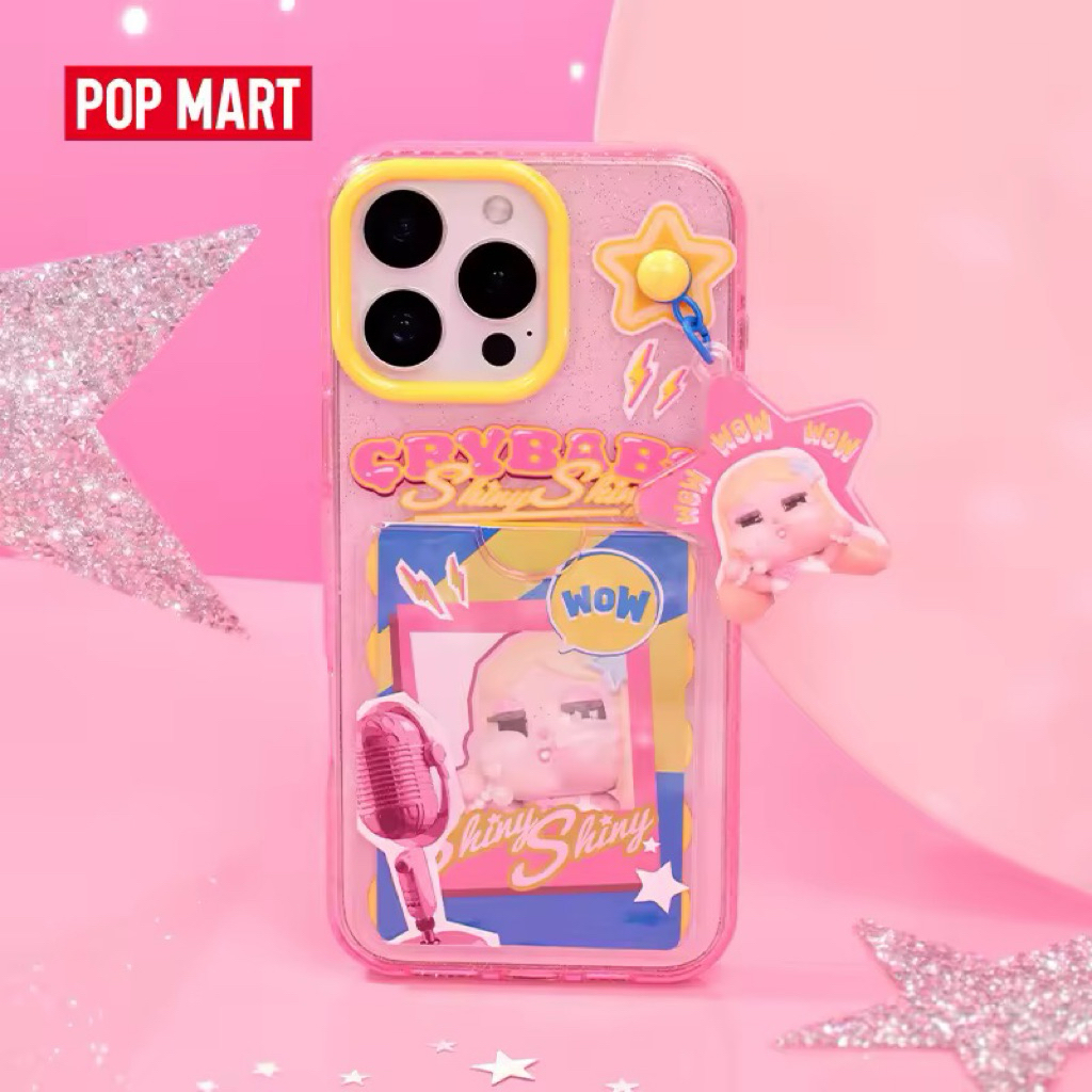 [SẴN HCM] POP MART CRYBABY SHINY SHINY Series-Phone Case for iPhone 16 Pro Max
