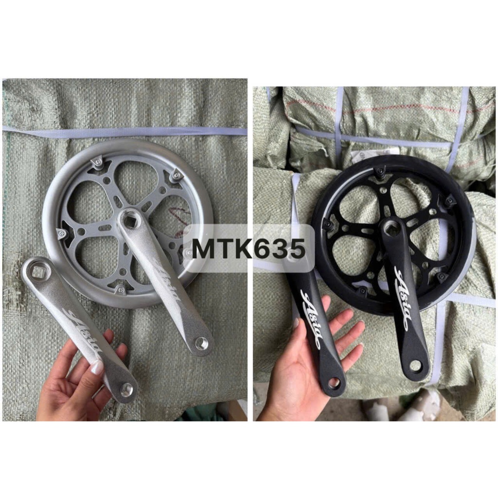 Đùi đĩa giò đĩa nhôm bọc nhựa 1 tâng 48T, 52T