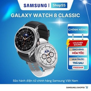  Đồng hồ Samsung Galaxy Watch 8 Classic 46mm LTE   Bluetooth   Watch8 ESIM   GPS   - Hàng chính hãng 
