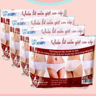  Túi 5 Chiếc Quần Lót Giấy Tiện Lợi Cho Mẹ Sau Sinh Quần Lót Nữ Dùng 1 Lần Đi Du Lịch 