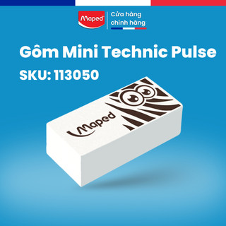 Gôm Mini Technic Pulse Maped SKU: 113050 - Tẩy Siêu Sạch, Thiết Kế Độc Đáo. Thương Hiệu Pháp [Chính Hãng]