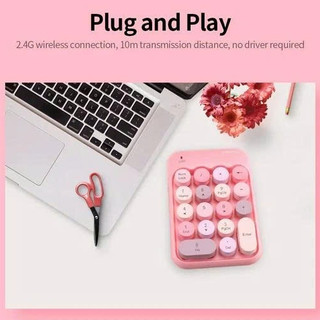 Bàn Phím Số Vi Tính Không Dây (2.4Ghz) MOFII X910 COLORFUL - Thiết Kế Đa Màu Sắc, Nhỏ Gọn