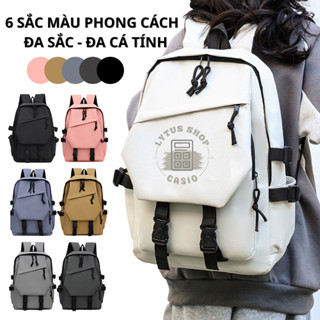 Balo nam nữ đi học, cặp sách học sinh cấp 2 cấp 3 đựng laptop chống nước thời trang Hàn Quốc