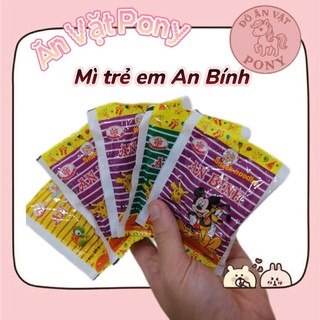 Gói Mì Tôm Trẻ Em An Binh, Mì Ăn Liền Trẻ Em, Mì An Binh Tuổi Thơ