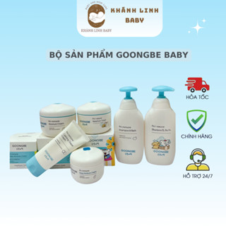   Nhập khẩu  bộ sản phẩm Goongbe baby: Tắm gội dưỡng ẩm Lotion Son dung dịch vs kem thay bỉm ... 