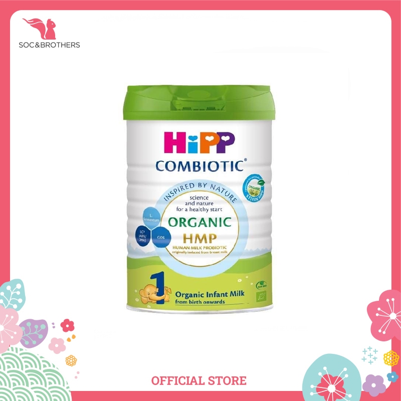 Sữa bột công thức Hipp 1 Organic Combiotic 800G (cho trẻ từ 0 - 6 tháng)