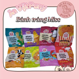 COMBO 10 gói Bánh tráng trộn các vị Miss Bánh Tráng Vinasnack (gói 20~23g)