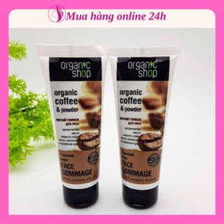 Tẩy da chết 💋FREE SHIP💋 Tẩy tế bào chết mặt Organic shop Nga (có 3 mùi)