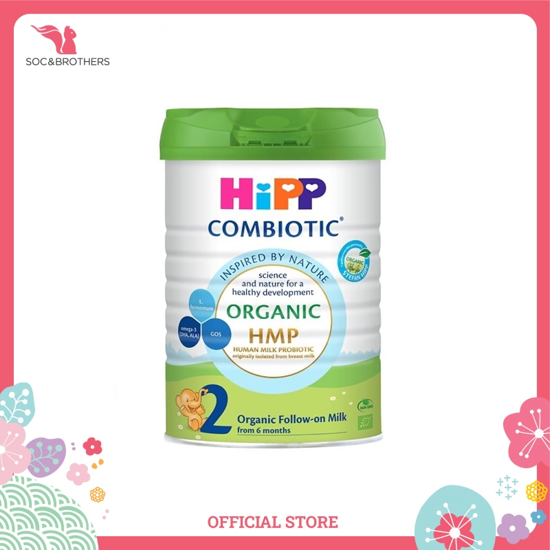Sữa bột công thức HiPP 2 Organic Combiotic 800G (từ 6 - 12 tháng)