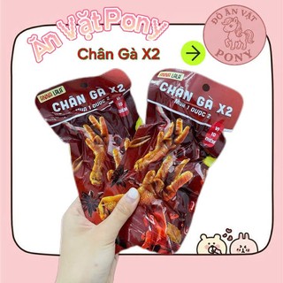 (combo 20 gói ) 20 gói chân gà x2 nhân đôi anna lala hàng việt nam 70g ăn vặt siêu ngon