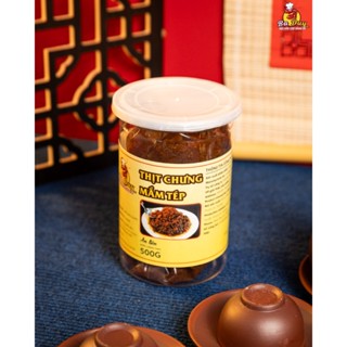 mắm tép chưng thịt Ba Duy hàng chất lượng cao , nguyên liệu sạch 500g (hôp)