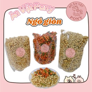 Ngô giòn xóc mắm cay, Bắp sấy mắm ớt vị đậm đà giòn tan