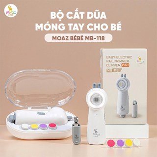 Máy Dũa Móng Tay Mài Móng Moazbebe Dùng Pin MB118 