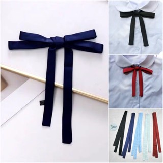 Dây thắt nơ vải mềm nhiều màu buộc cổ áo, quai túi điệu đà sang chảnh dài 1m49