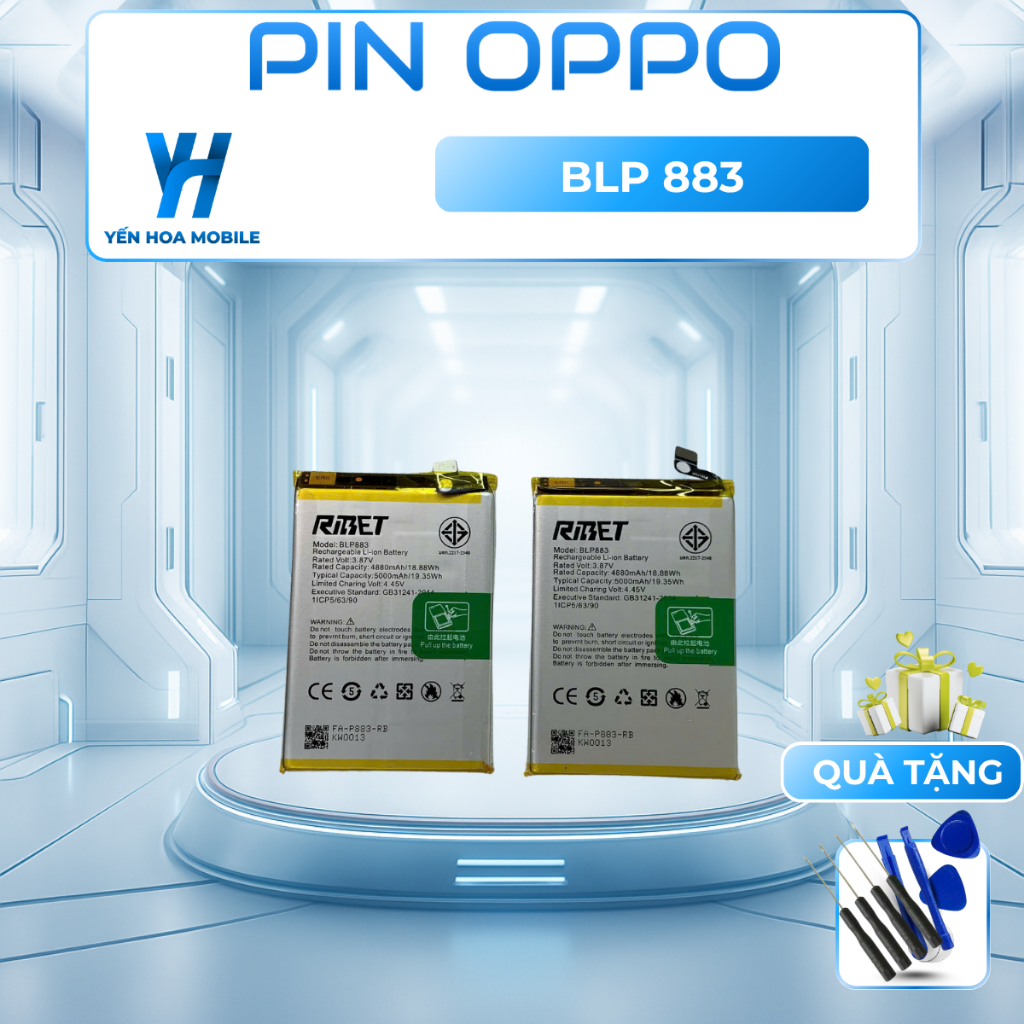 Pin Oppo BLP883 Cho Realme 8s Dung Lượng Chuẩn - Bảo Hành 6 Tháng