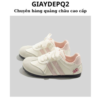  Giày thể thao nữ BEIER CHUẨN HÃNG 100% be phối hồng kitty phong cách mới hot 2025 