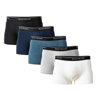 Quần Lót Boxer Nam [ COMBO 5C] BO02 thun lạnh thoáng khí co giãn 4 chiều set 5 màu