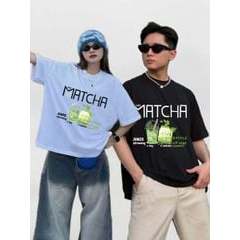 Áo thun Matcha Latte hottrend kiểu boxy form rộng trẻ trung năng động Ta/Tb9074