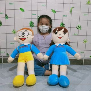 DOREMON THÚ NHỒI BÔNG CAO CẤP VẢI MỊN XUKA NOBITA