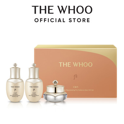 [Quà tặng thành viên] Bộ 3 bước tái sinh da ngăn ngừa lão hóa The history of Whoo Cheongidan 3pcs 60ml