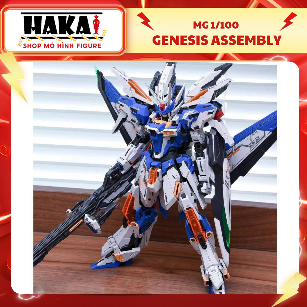 Mô hình lắp ráp MG 1/100 Genesis ( Bản Nhựa )  INERA - Mô hình Figure Hakai Shop