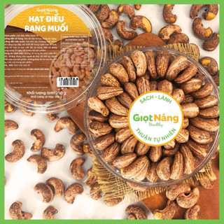 Hạt Điều Rang Muối Nguyên Lụa Bình Phước Chất Lượng Thơm Ngon Giòn Bùi từ Nông Sản Giọt Nắng
