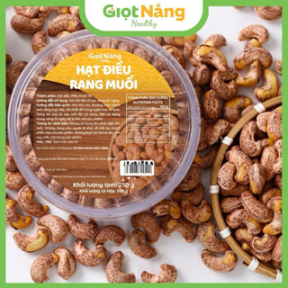 [Live] Hạt Điều Rang Muối Giòn Thơm Nguyên Lụa Hạt Lớn từ Nông Sản Giọt Nắng