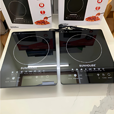 Bếp Từ SUNHOUSE Thế Hệ Mới , Bếp Điện Hồng Ngoại Cơ Công suất 2200W