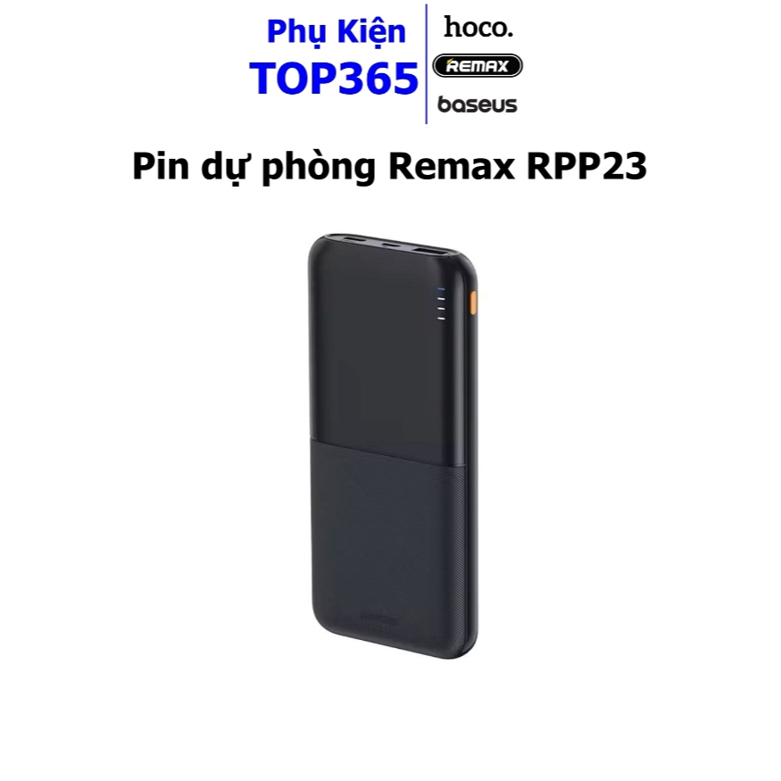 SDP REMAX RPP-23 10.000mAh / Sạc nhanh  2.4A - PK TOP365