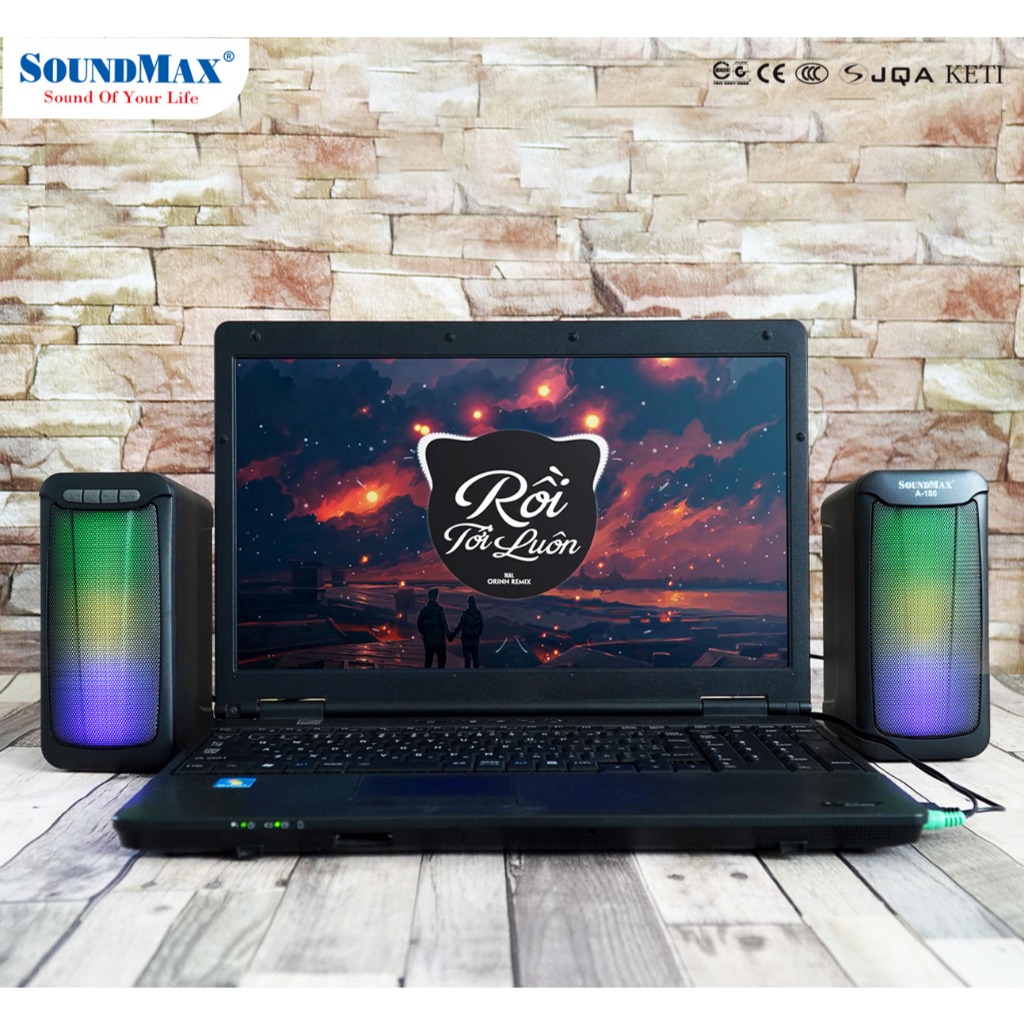 Loa vi tính SoundMax A180 công nghệ Châu Âu - Chính Hãng - Bảo hàng 12 tháng